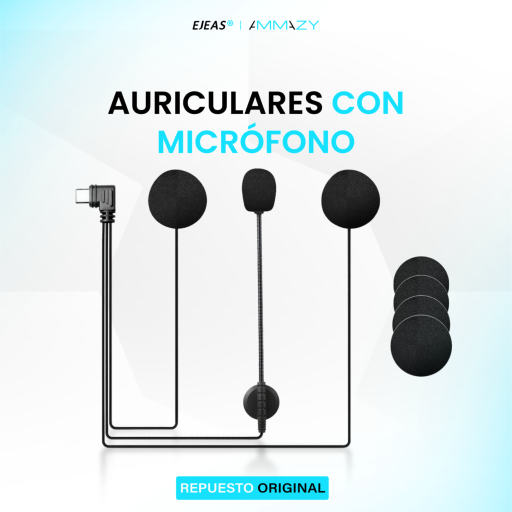 Kit Auriculares c/micrófono Ejeas USB-C - imagen 2
