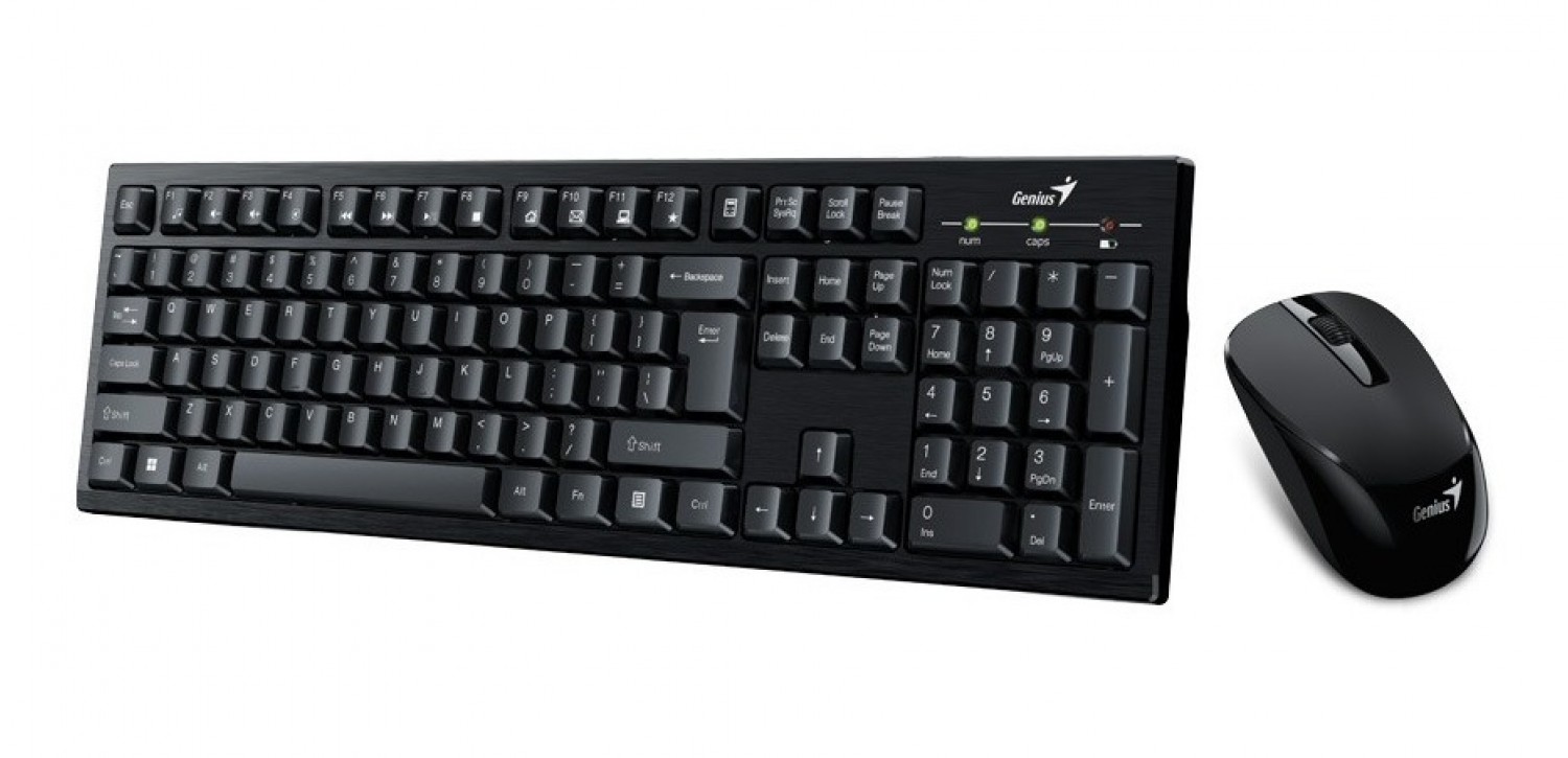 Combo inalámbrico de teclado y mouse Genius KM-8101