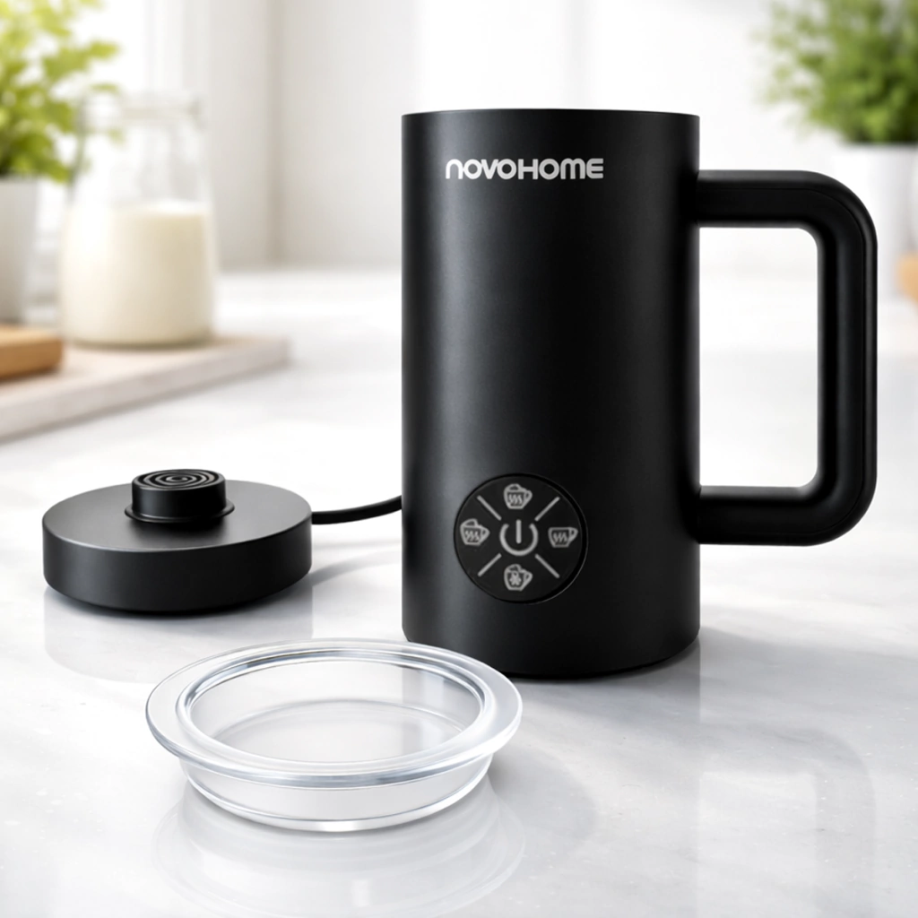 Espumador Novohome Y Calentador De Leche 4 En 1 500ml 500w
