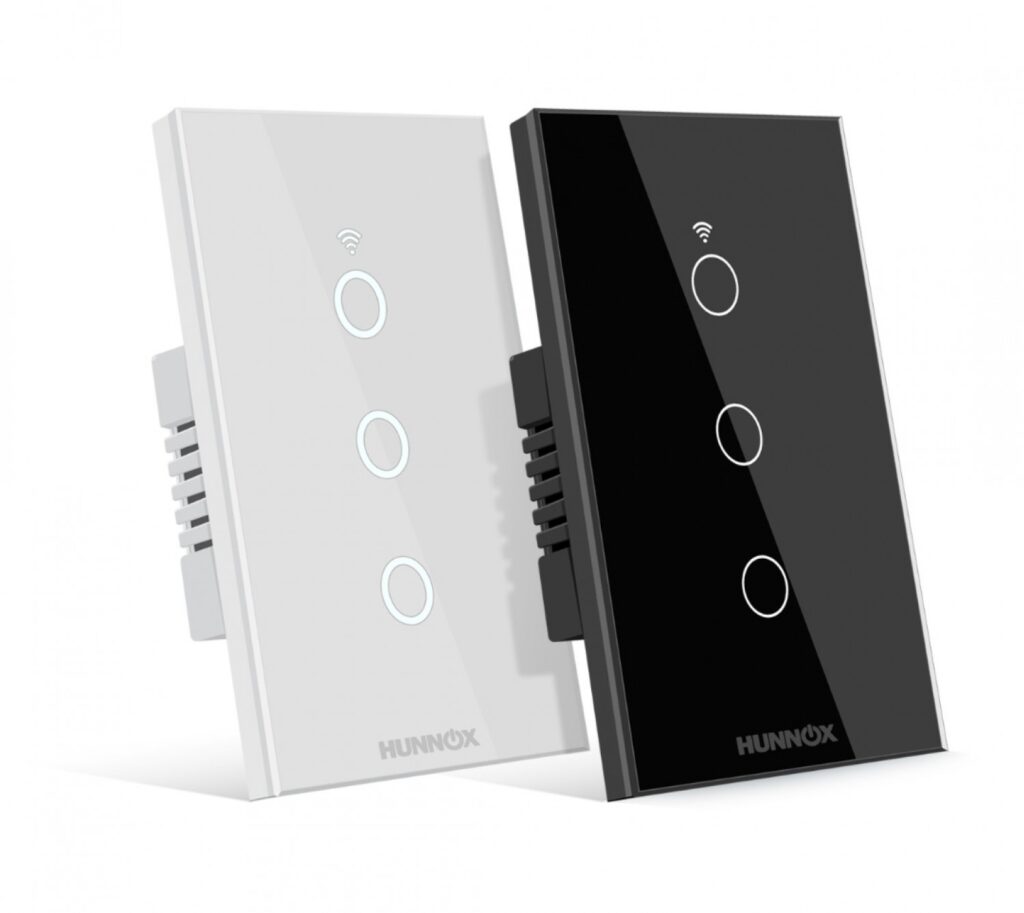 Tecla inteligente táctil HUNNOX DM-TL3WF