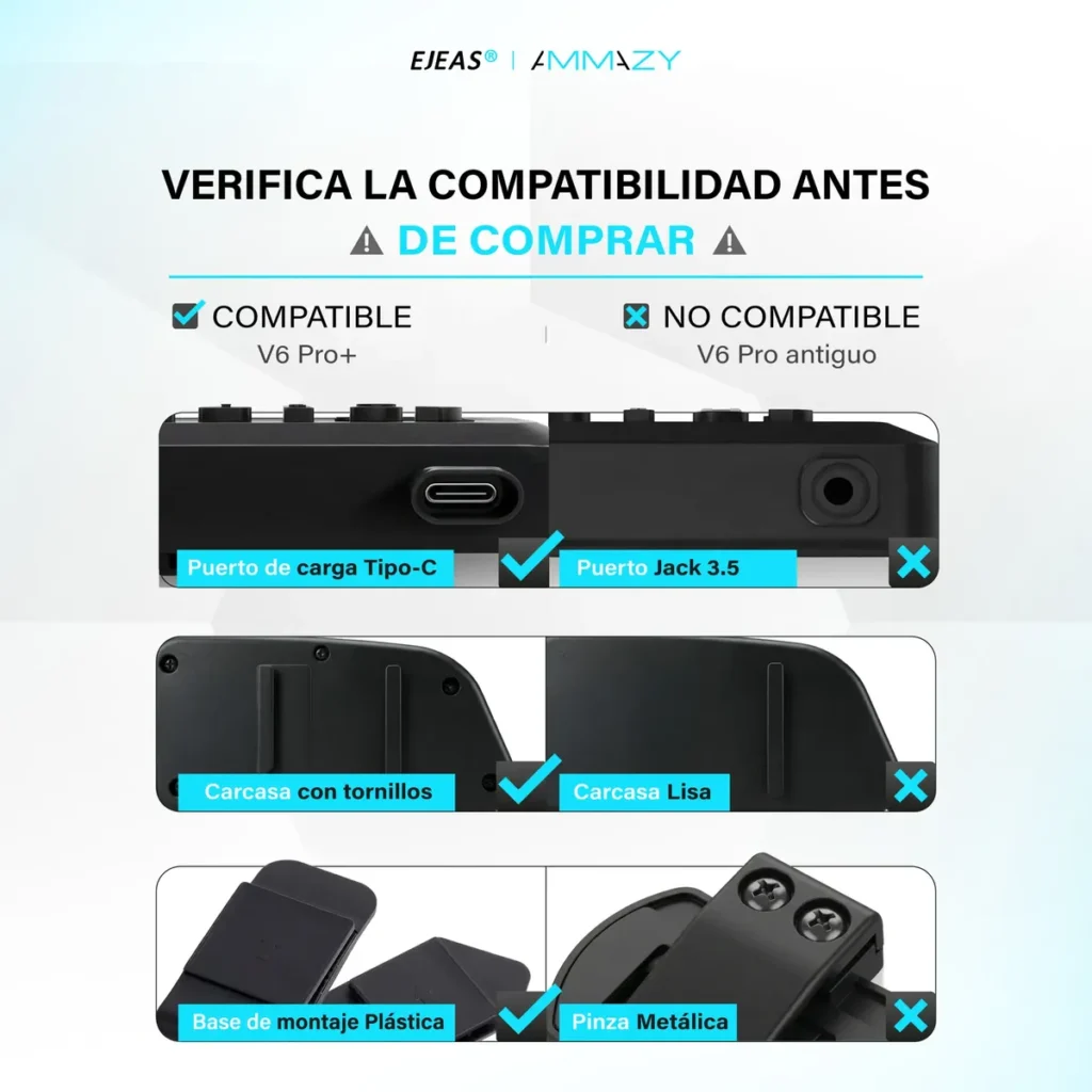 Clip de Sujeción para Intercomunicador Ejeas - imagen 4