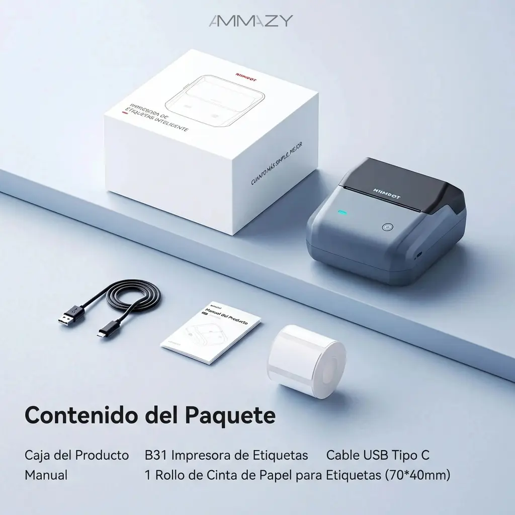Impresora Térmica Portátil Niimbot B31 - imagen 4