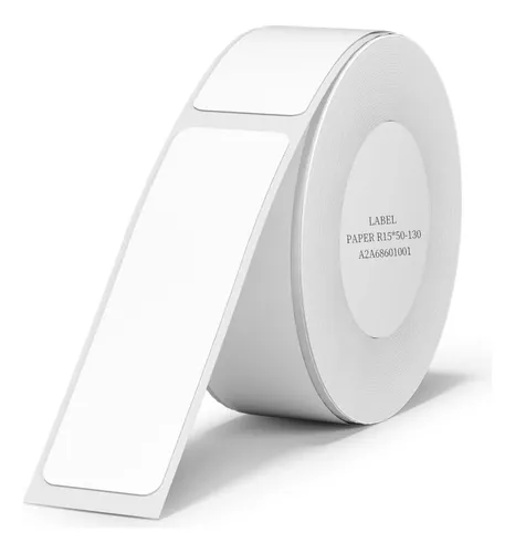 Rollo Etiquetas Para Impresora Niimbot Termica 15x50mm Color Blanco