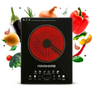 Anafe Novohome Vitrocerámico Inducción Digital Touch