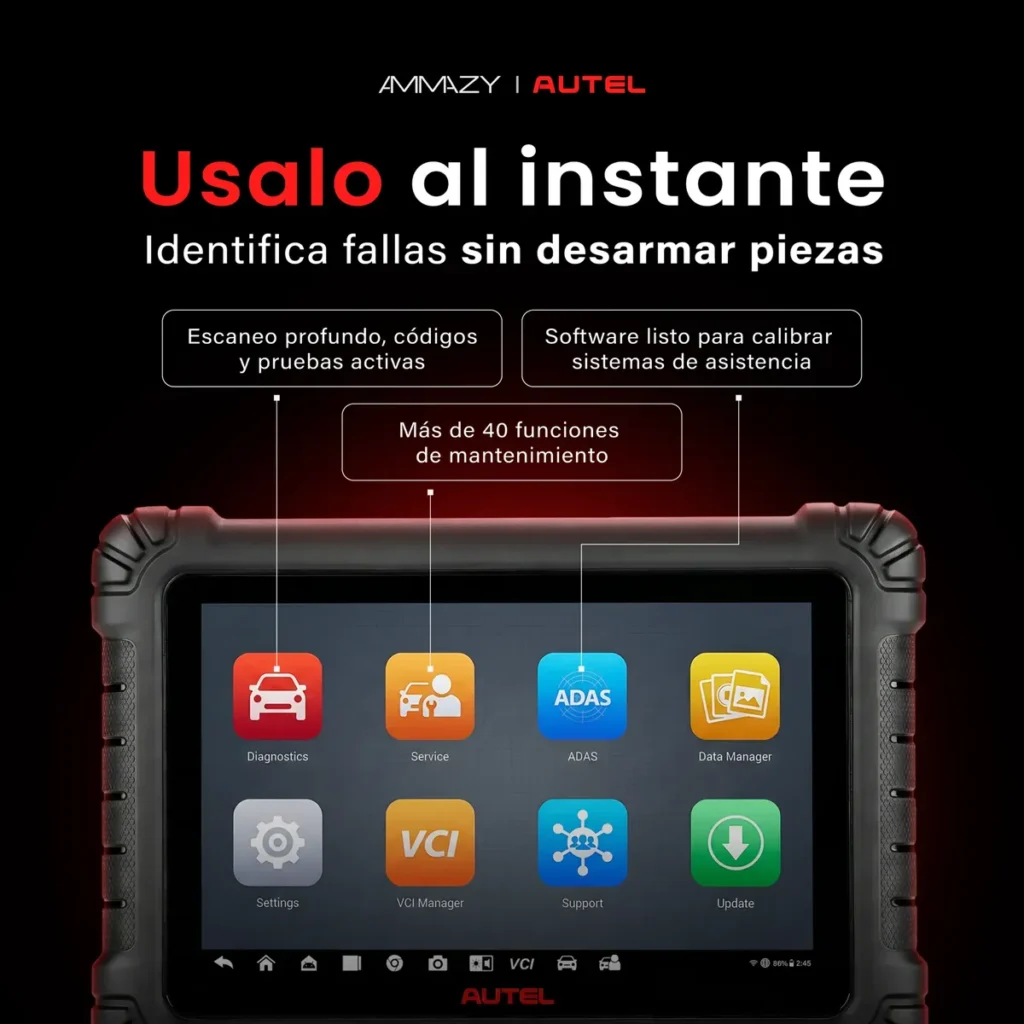 Scanner automotriz Autel MaxiSYS MS906 MAX - imagen 4