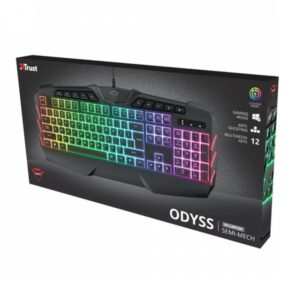 Teclado Trust Odyss Semi Mech GXT881 (ES)