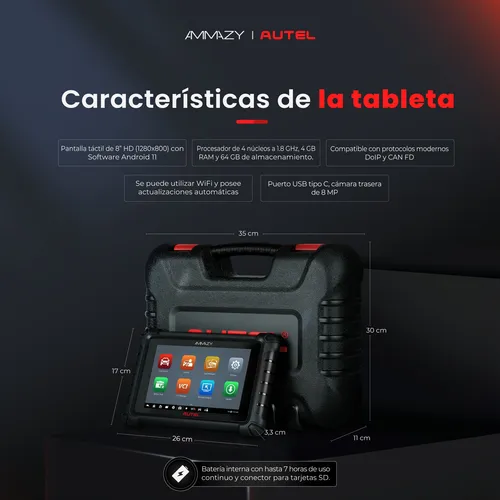 Scanner automotriz Autel MaxiCheck MX900 - imagen 4