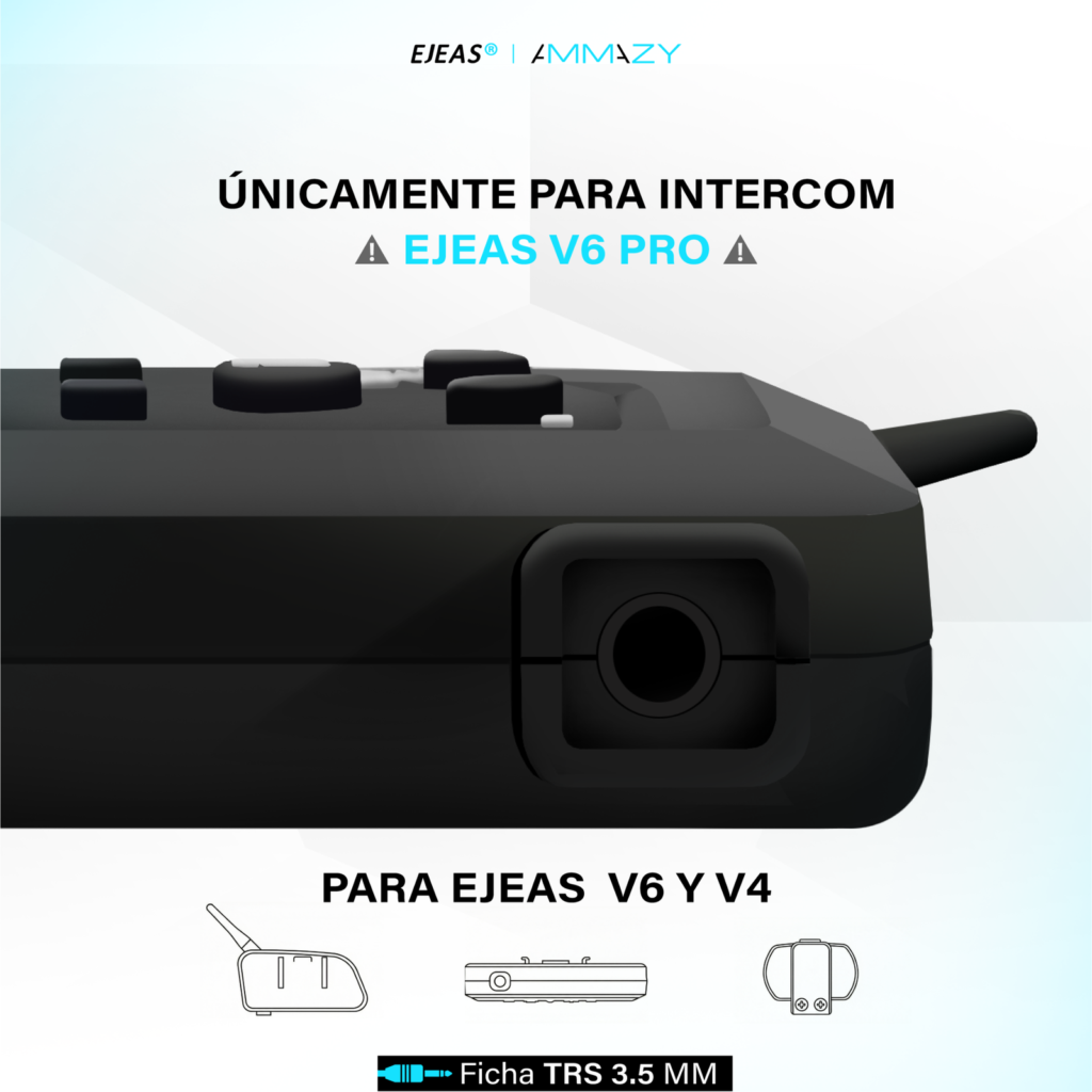 Kit auriculares con micrófono para Ejeas V4 y Ejeas V6 - imagen 4