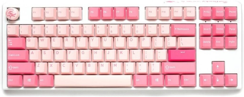 Teclado mecánico Ducky One 3 Gossamer Pink TKL