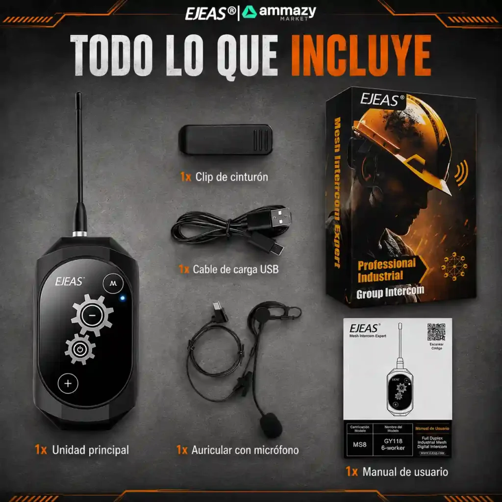 Intercomunicador Industrial EJEAS GY118 - imagen 3