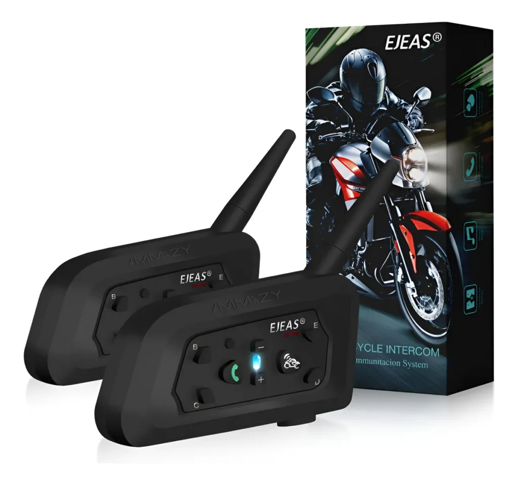 Combo 2 Intercomunicadores Moto Ejeas V6 Pro+