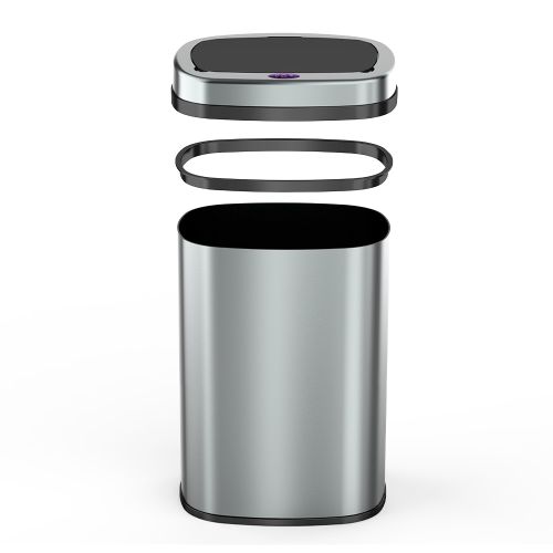 Cesto de basura Fravega Home con Sensor 50 L - imagen 10