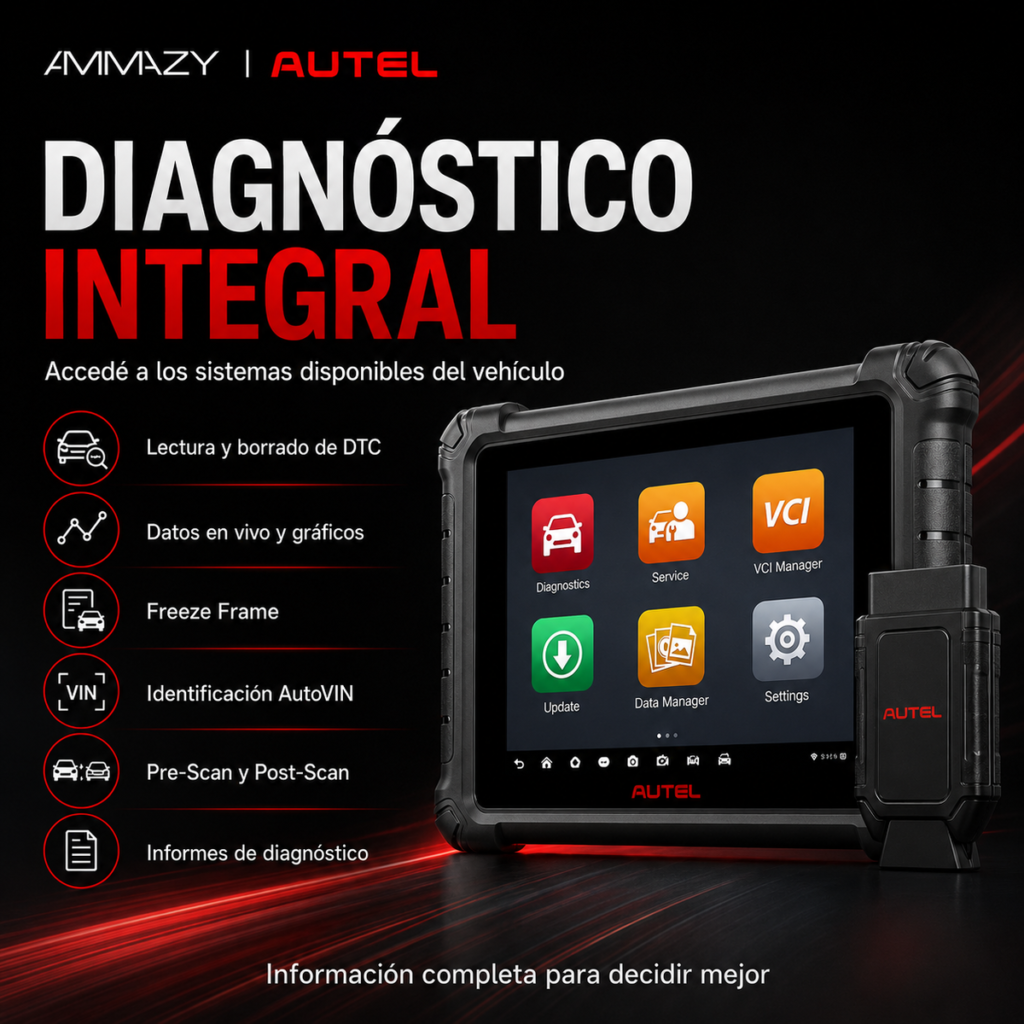 Scanner automotriz Autel MaxiDAS DS900BT - imagen 4