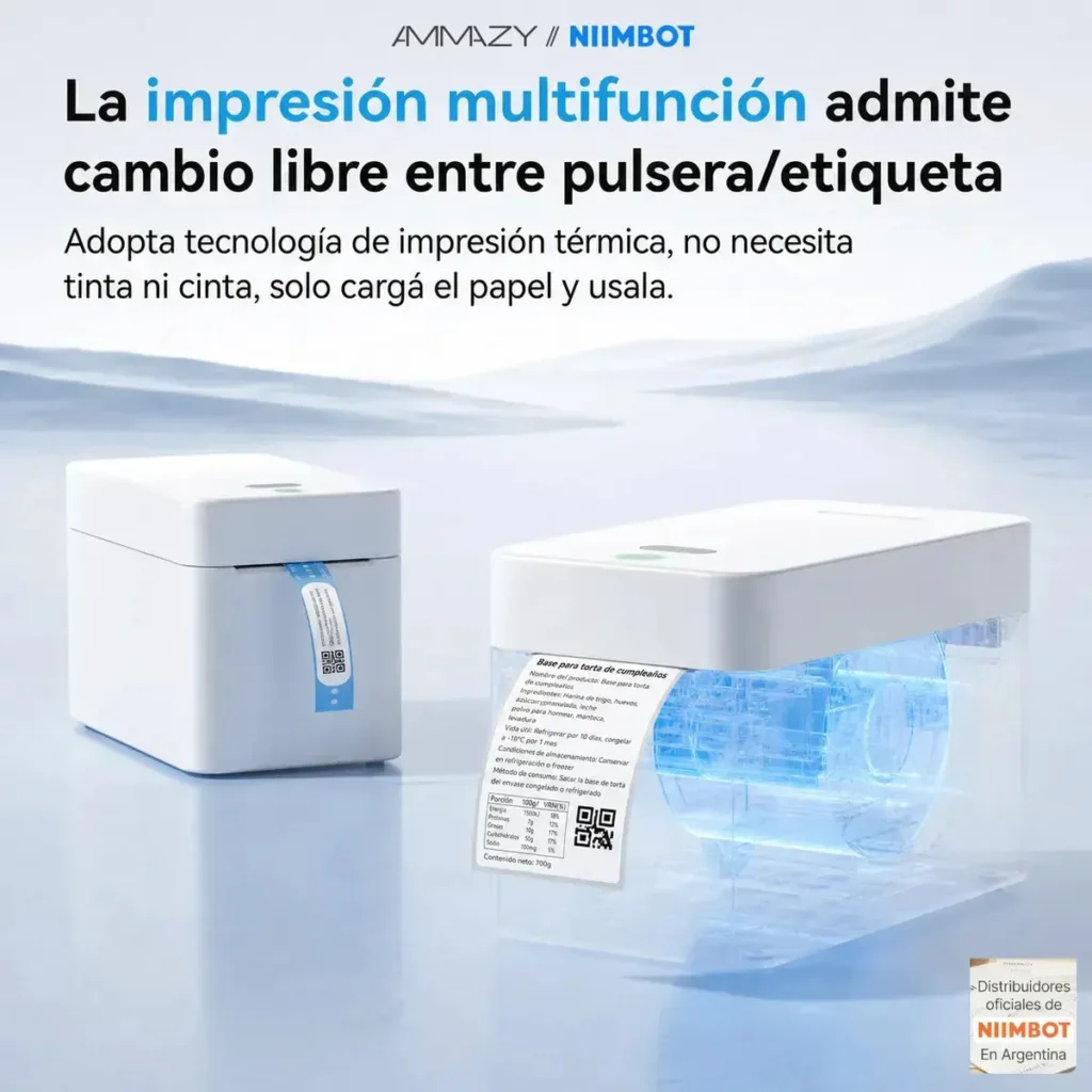 Impresora Térmica Pórtatil Niimbot K2 - imagen 4