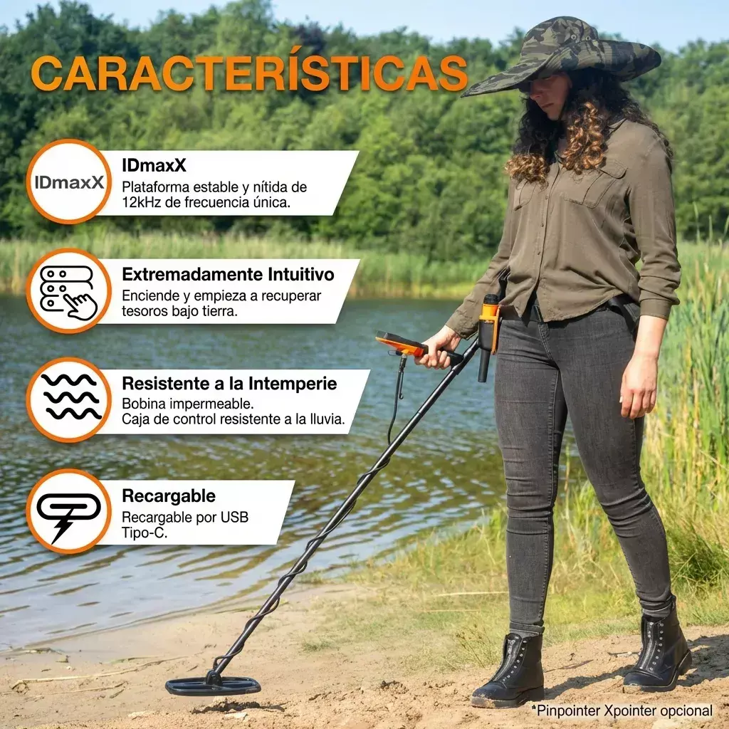 Detector de Metales Quest X1 IDMAXX Recargable - imagen 11