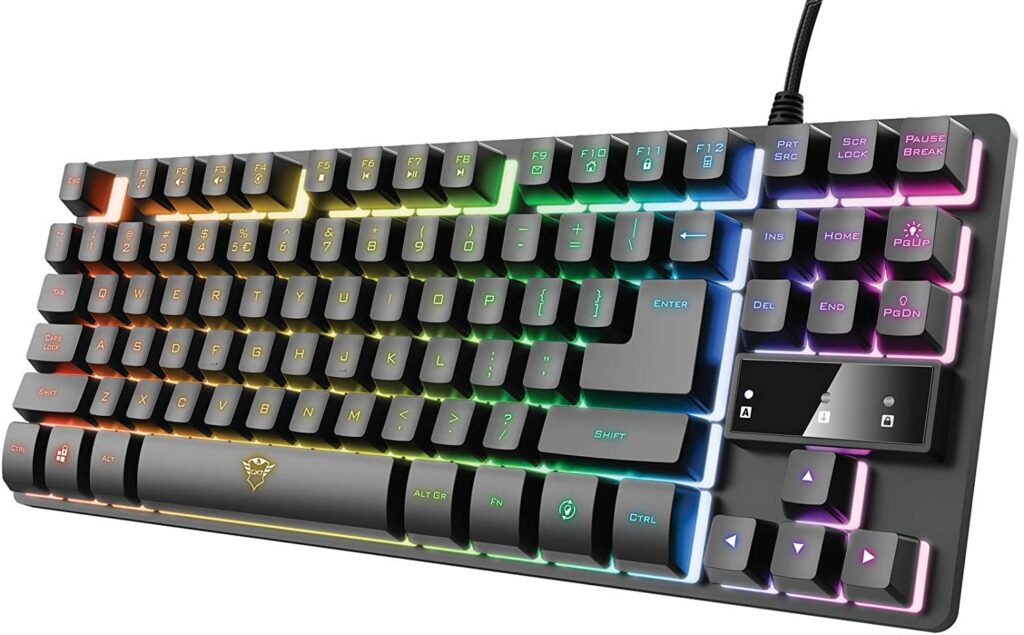 Teclado Trust Thado TKL GXT833 (ES)