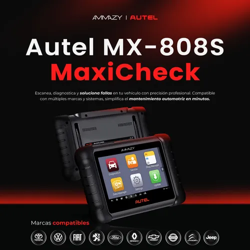Scanner automotriz Autel MaxiCheck MX808S - imagen 2