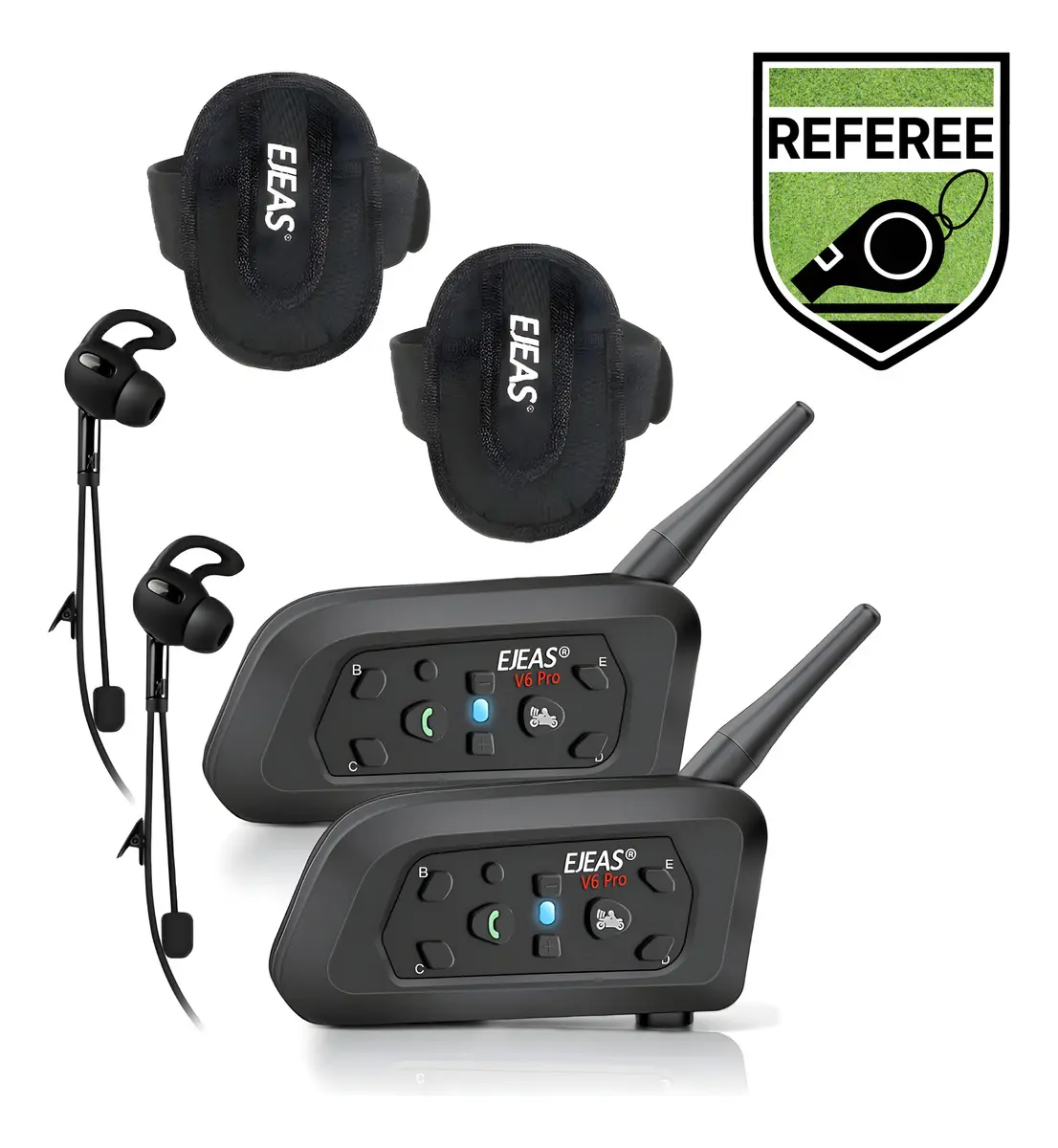 Combo 2 intercomunicadores Ejeas V6C