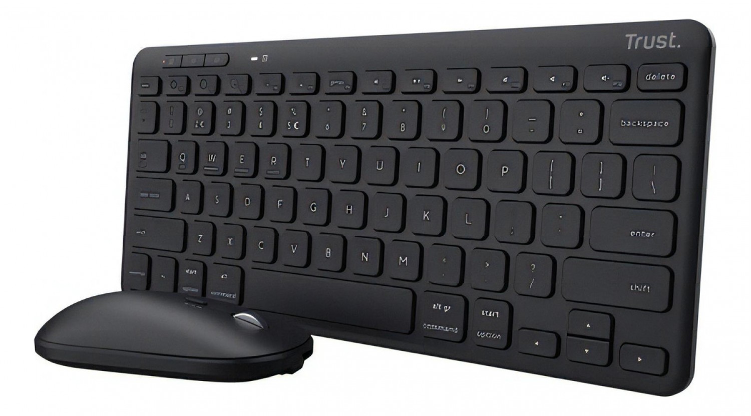 Combo de teclado y mouse Trust Lyra WL ES