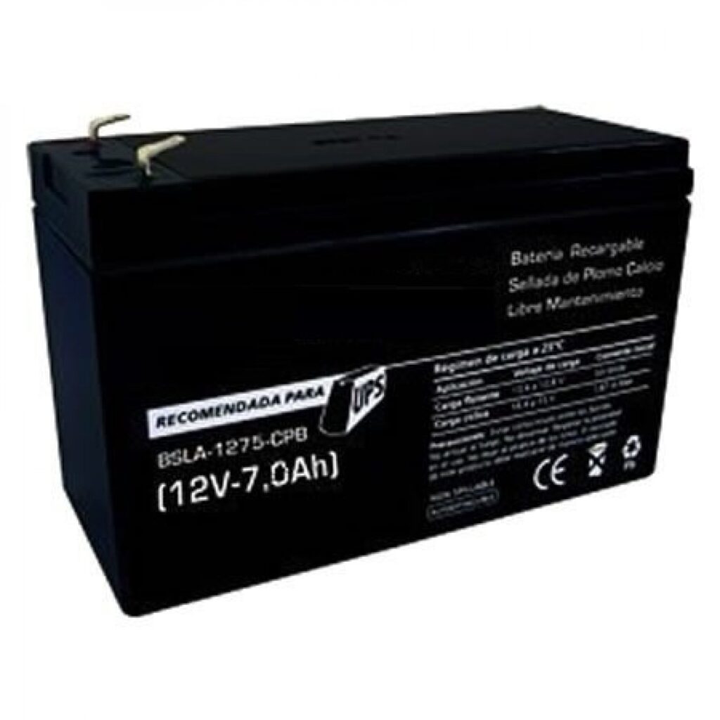 Batería Hun­nox 12 V 7 Ah