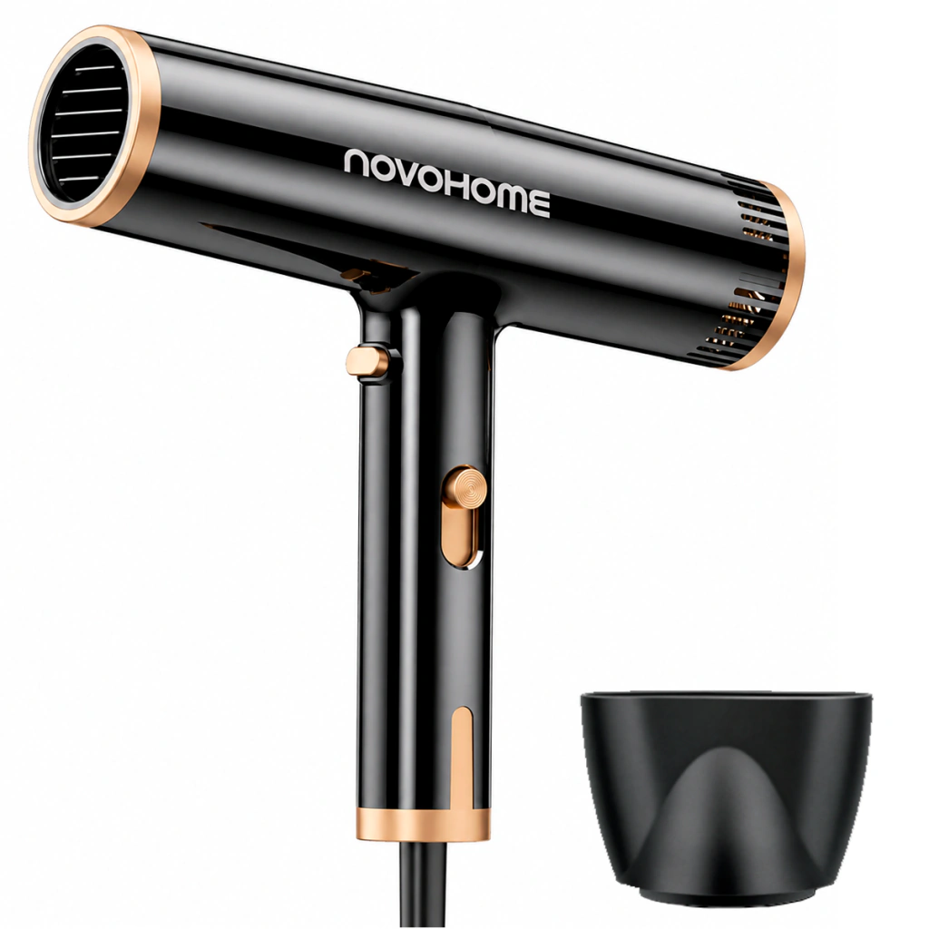 Secador Novohome de Pelo 3 Temperaturas 1600W 2 Velocidades