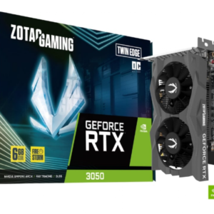 Placa de video Zotac RTX 3050 Twin Edge OC 6GB