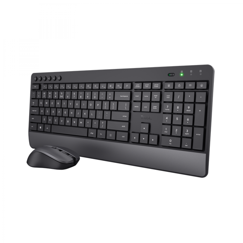 Set de teclado y mouse TRUST Trezo