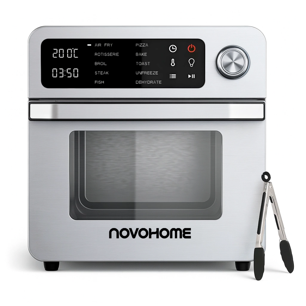 Horno Novohome Air Fryer Eléctrico Digital 15L Multifunción