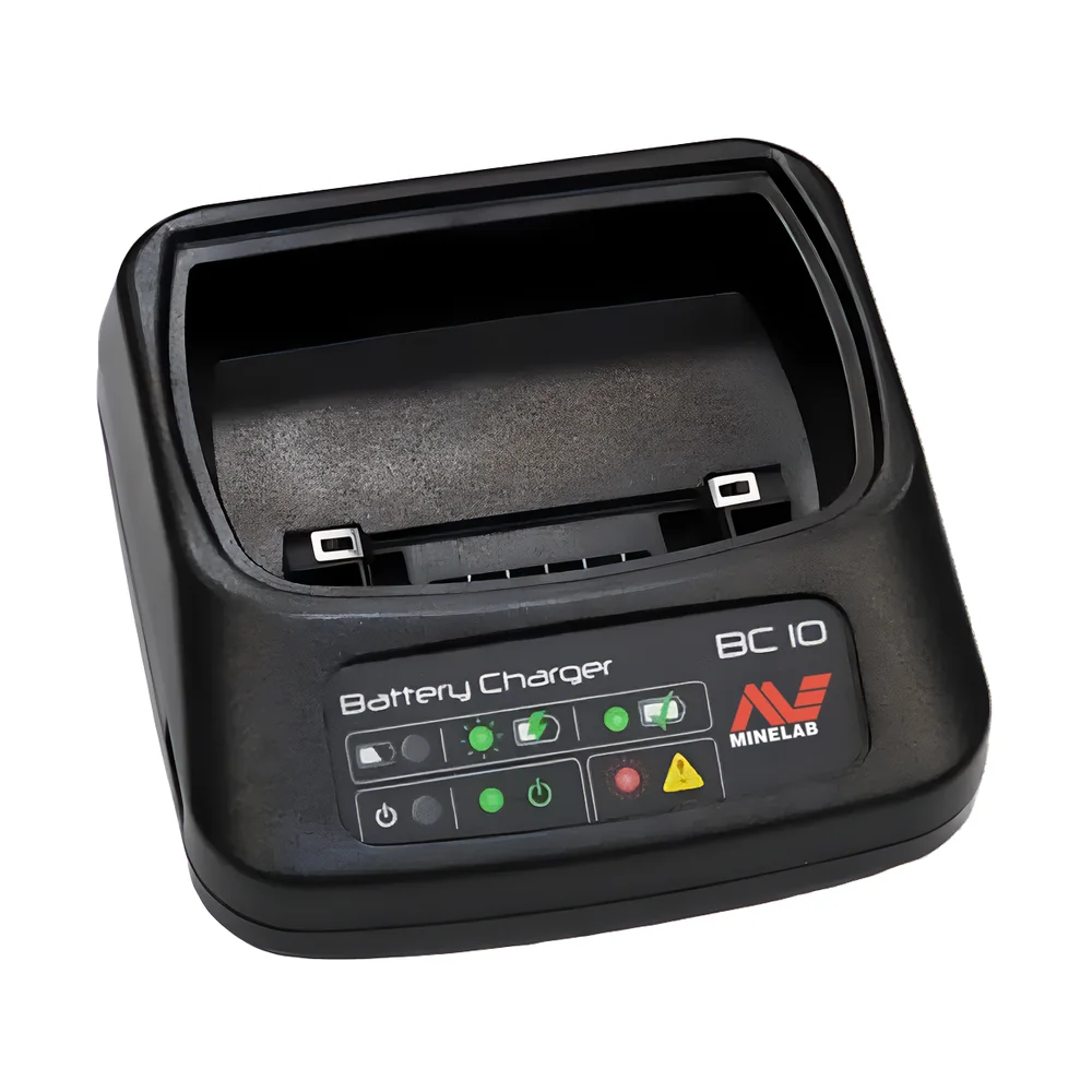 Cargador Minelab BC10 Batería para CTX3030 y GPZ 7000 Detectores de Metales