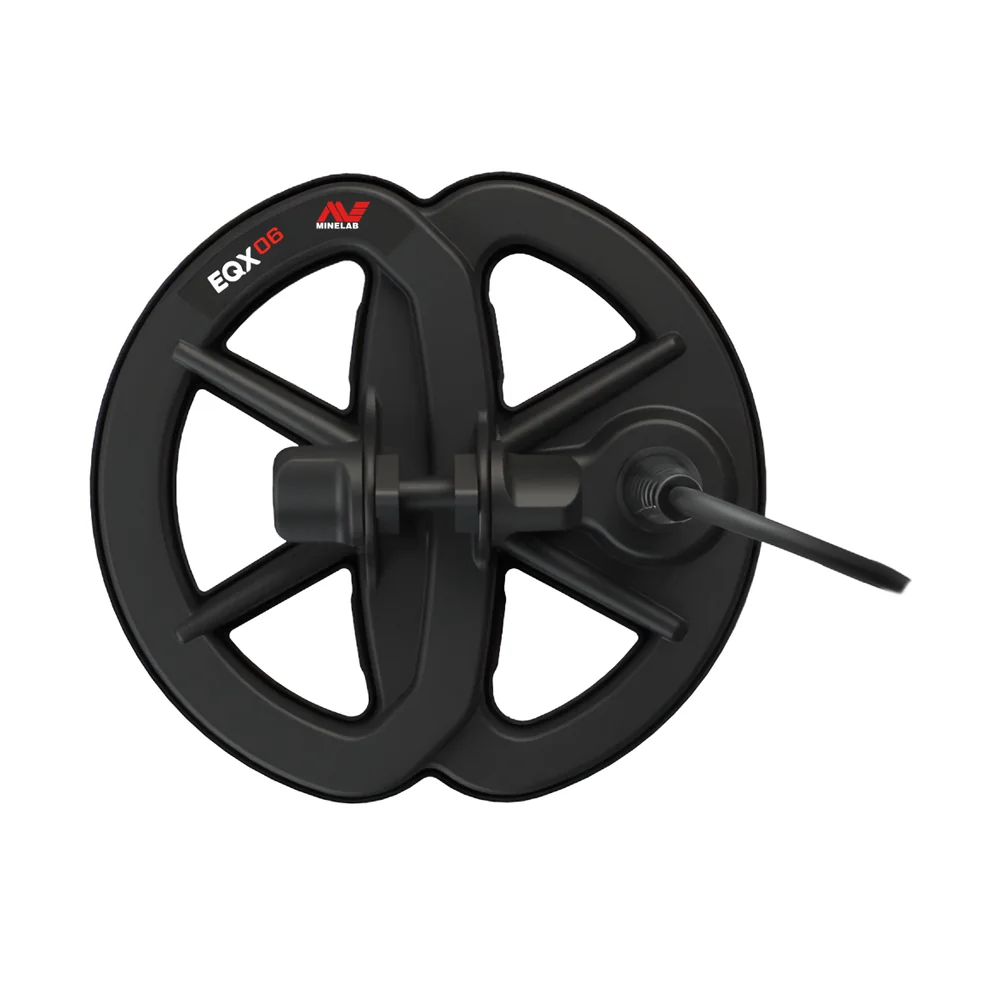 Bobina Minelab EQX06 Double-D 6" Redonda para EQUINOX Series Detectores de Metales (con Protector de )