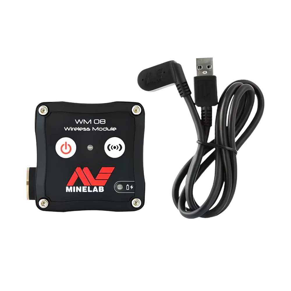 Audio Minelab WM08 Inalámbrico Auricular Module para EQUINOX 600/800 Detectores de Metales
